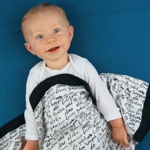 Hello in multiple languages - Trie Layer Muslim Swaddle Blanket